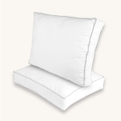 Het beste hoofdkussen voor zijslapers is de Sleep Comfy boxkussen duo set.