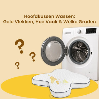 Hoofdkussen Wassen: Gele Vlekken, Hoe Vaak &amp; Welke Graden?