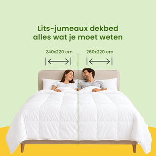 Lits-jumeaux dekbed: alles wat je moet weten