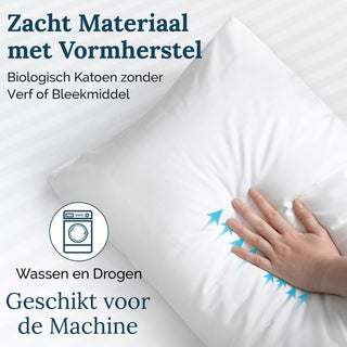Sleep Comfy 60x70 Hoofdkussen Duo Set