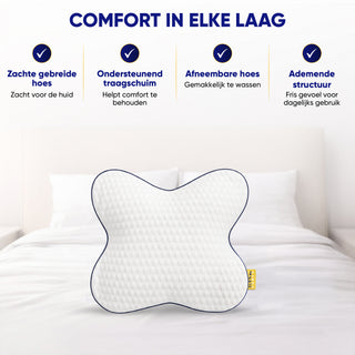Sleep Comfy Vlinder Kussen