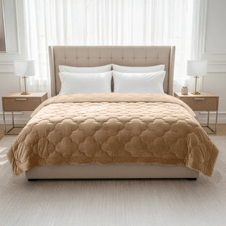 Velura Series - Velvet Dekbed | Taupe
