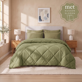 Deluxe Zomer Dekbed | Khaki