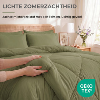 Deluxe Zomer Dekbed | Khaki