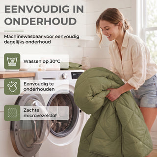 Deluxe Zomer Dekbed | Khaki