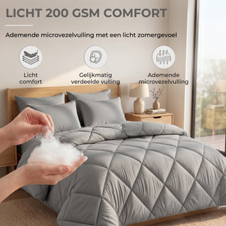 Deluxe Zomer Dekbed | Smoked Pearl
