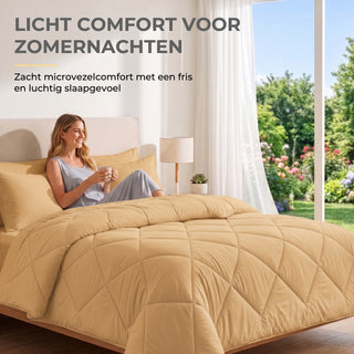 Deluxe Zomer Dekbed | Taupe