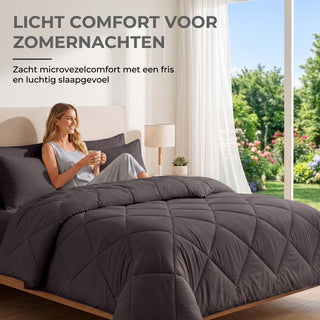Deluxe Zomer Dekbed | Black Bean