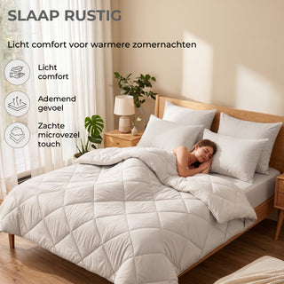 Deluxe Zomer Dekbed | Vapor Blue