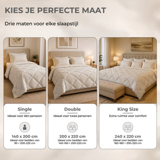 Deluxe Zomer Dekbed | Vapor Blue