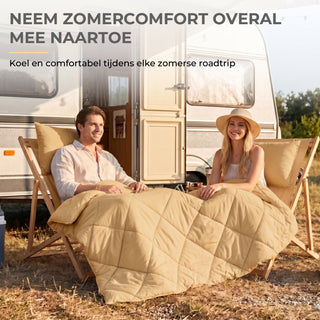 Deluxe Zomer Dekbed | Taupe