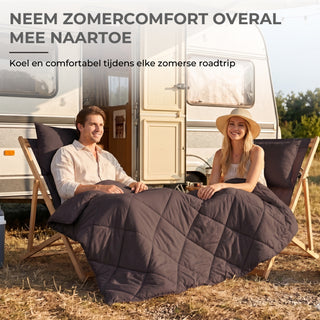 Deluxe Zomer Dekbed | Black Bean