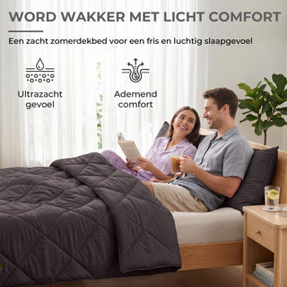 Deluxe Zomer Dekbed | Black Bean