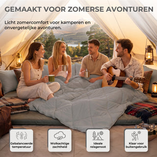 Deluxe Zomer Dekbed | Smoked Pearl