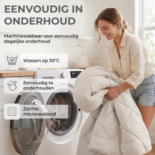 Deluxe Zomer Dekbed | Vapor Blue