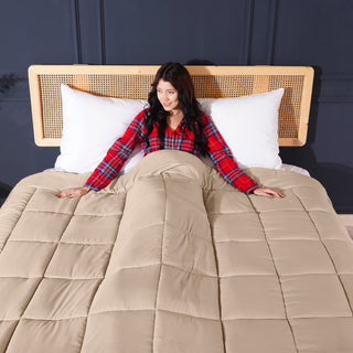 Het anti allergie dekbed van Vivid Dreams heeft een ademend ontwerp voor een betere slaapkwaliteit.