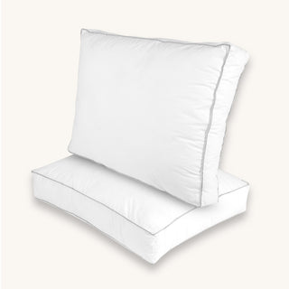 Het beste hoofdkussen voor zijslapers is de Sleep Comfy boxkussen duo set.