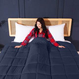 Het elegante dekbed van Vivid Dreams heeft een ademend ontwerp voor ultiem slaapcomfort.