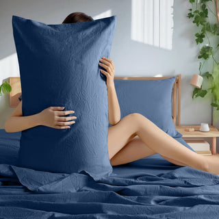 Sleep Comfy Satijn Katoen Dekbedovertrekset