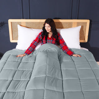 Het vier seizoenen dekbed van Vivid Dreams zorgt het hele jaar door voor het beste comfort.