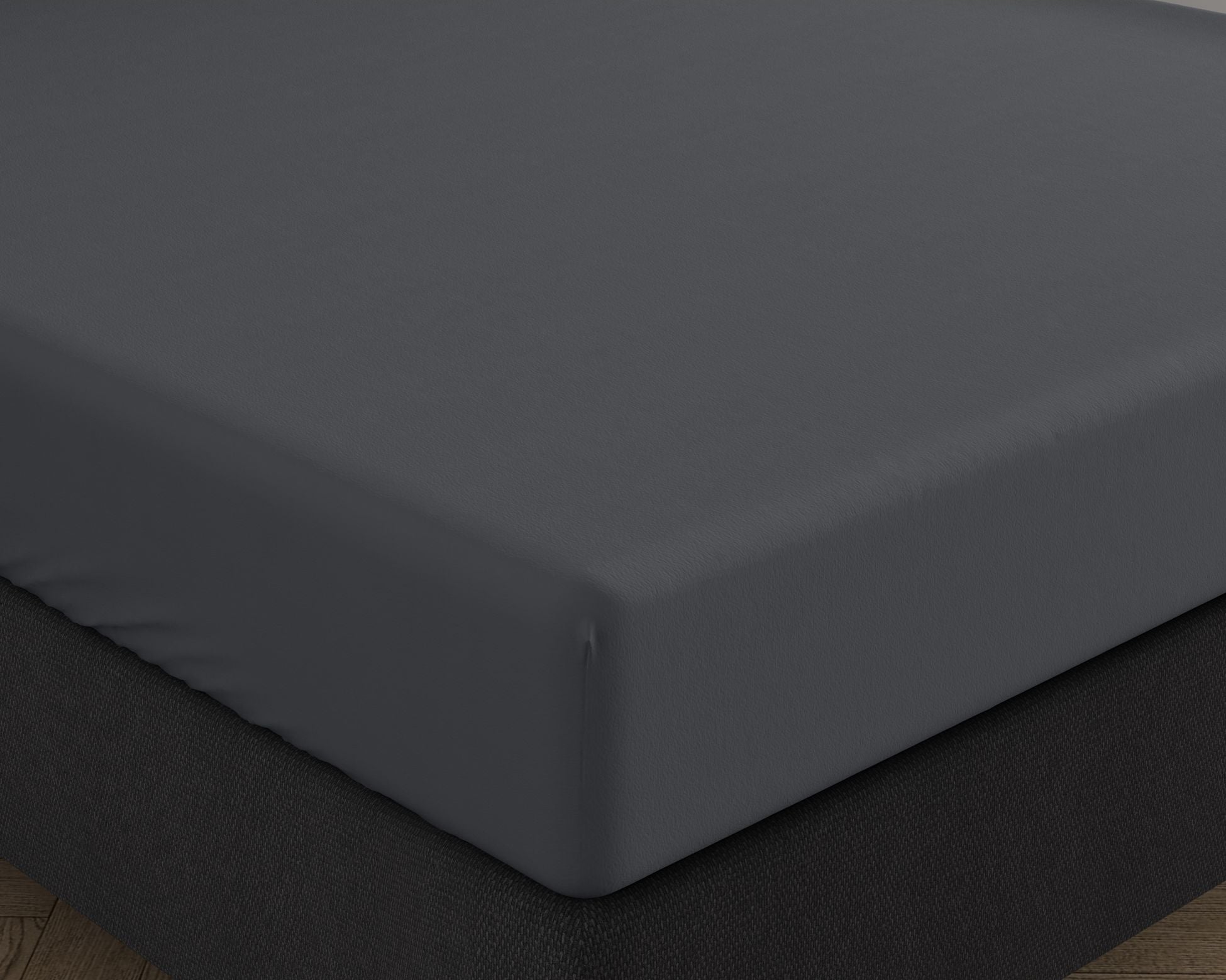 Het waterafstotende matrasbeschermer hoeslaken van enkel jersey is ideaal voor uw bed.